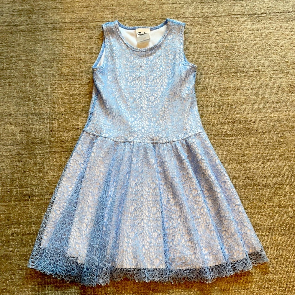 Beautiful light blue lace dress size 6
